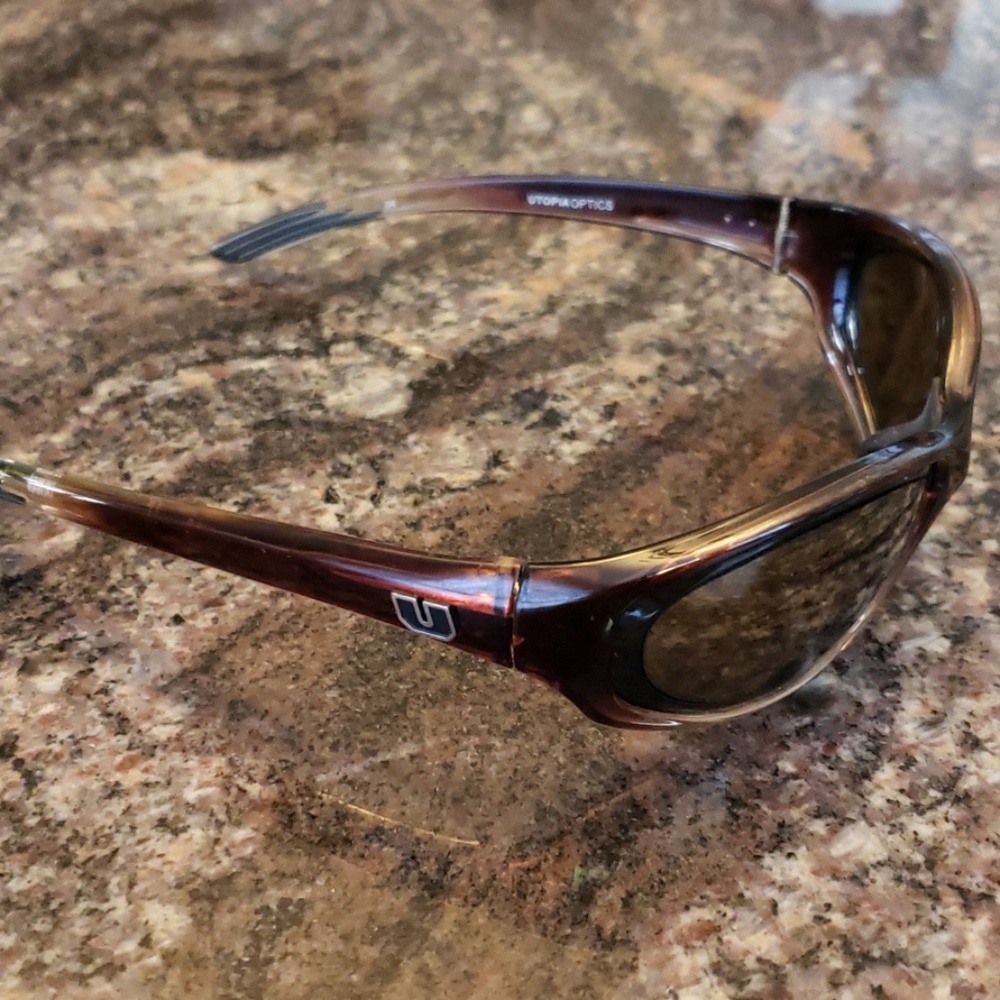 Utopia Optics Brown/Clear Gradient Sunglasses - image 2